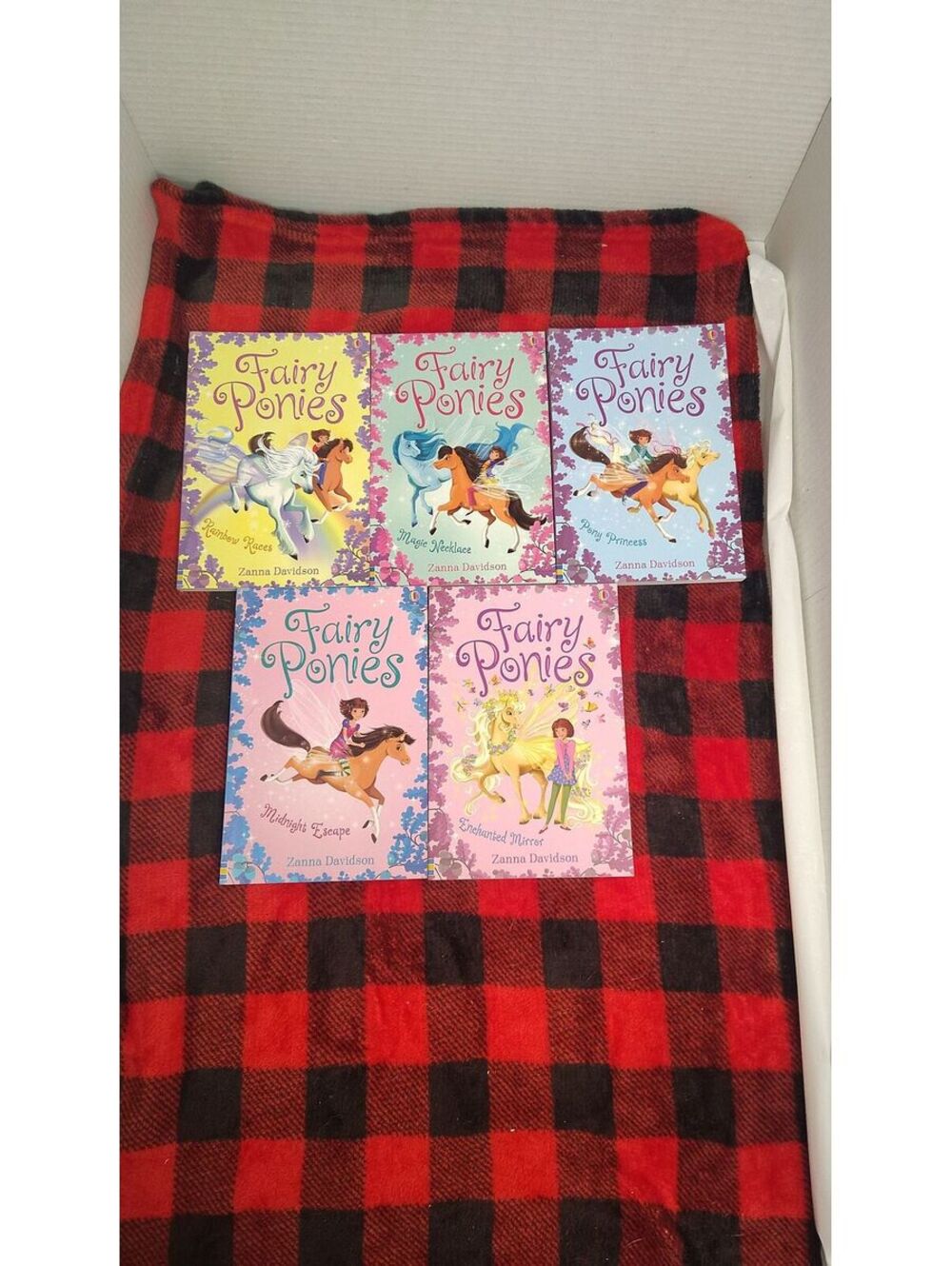 Fairy Ponies 5 Book Lot Zanna Davidson Usborne Kids Fantasy Chapter Books